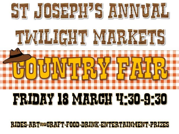 St Joseph Tobruk Memorial School Country Fair Twilight Markets